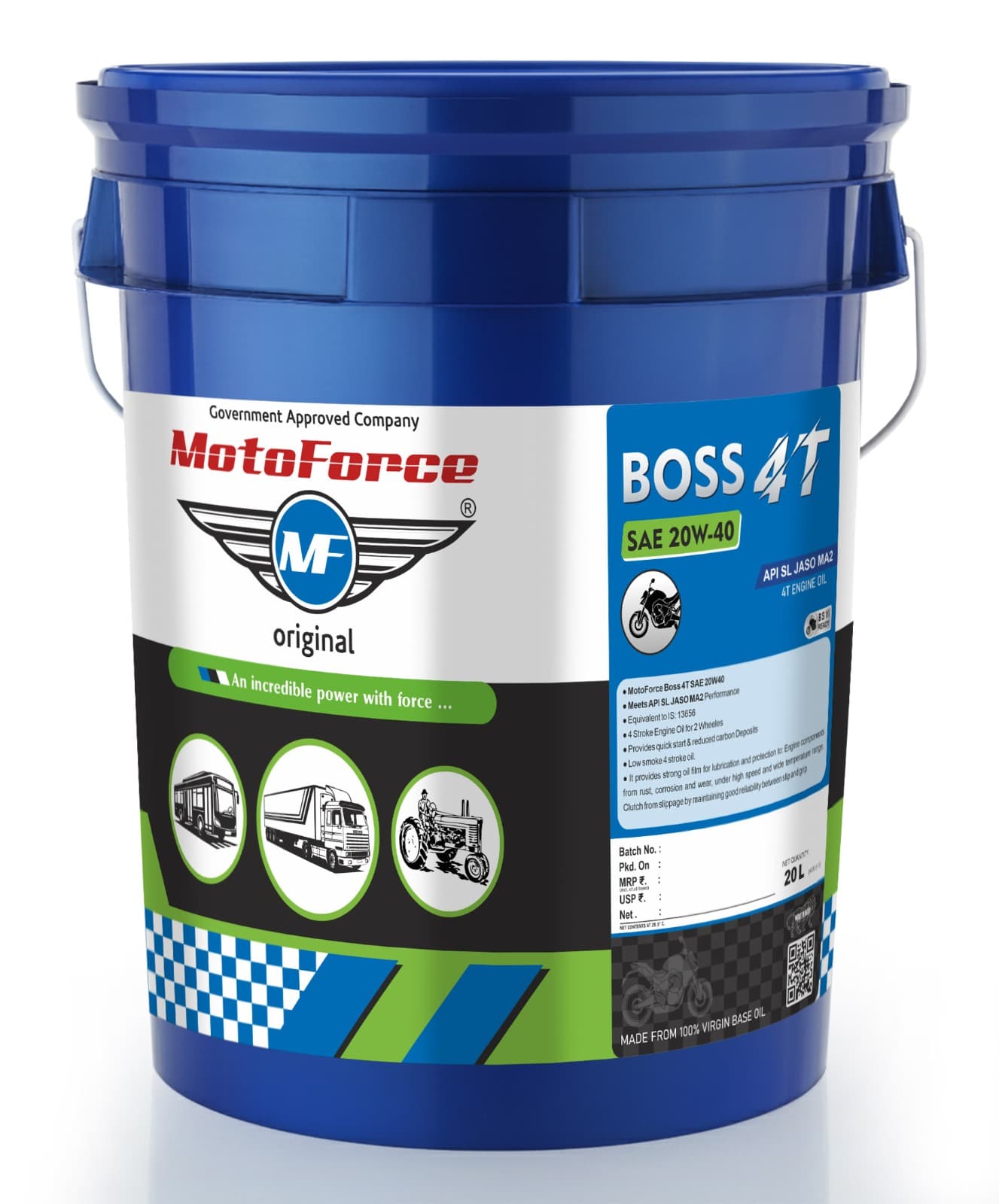 Boss 4T 20W-40 - view 2