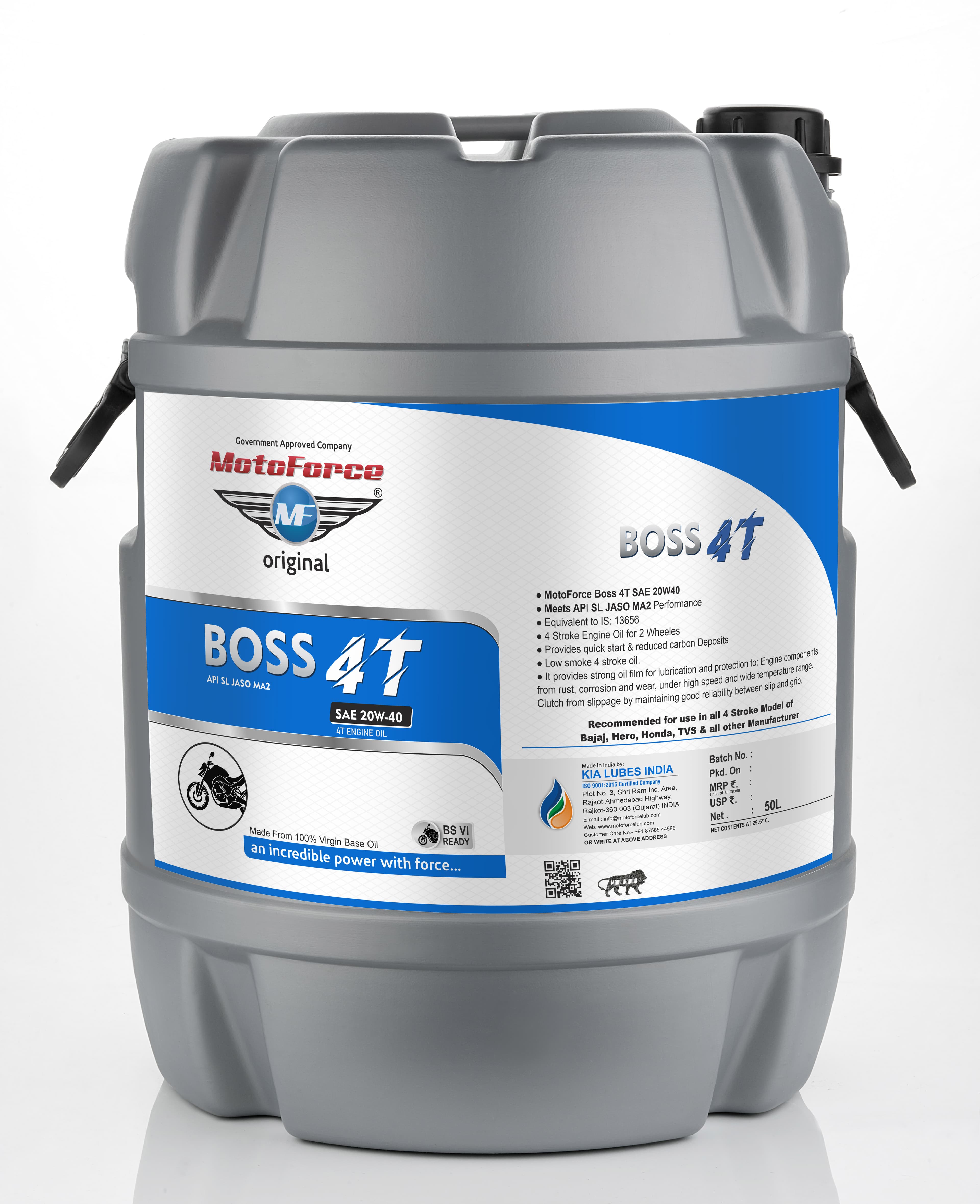 Boss 4T 20W-40 - view 3